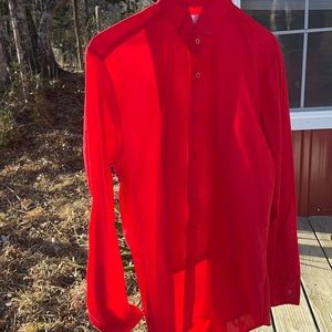 Red Tuxedo Shirt